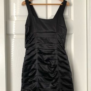 Black Ruffle Dress